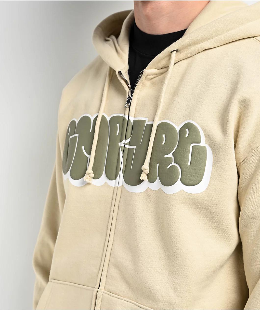 Empyre Yolked Natural Zip Hoodie Product Image