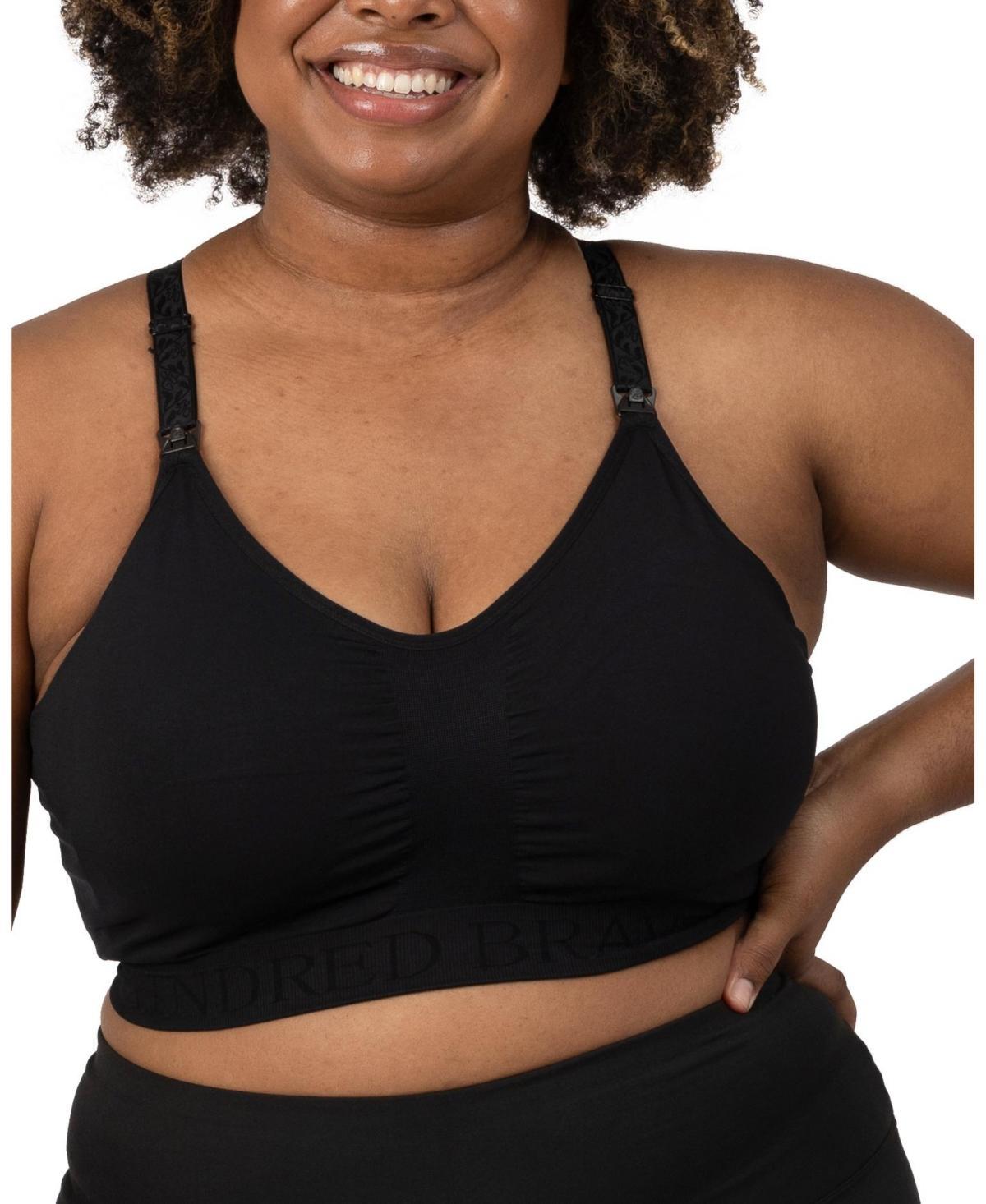 Kindred Bravely Womens Sublime Nursing Sports Bra - Black Product Image