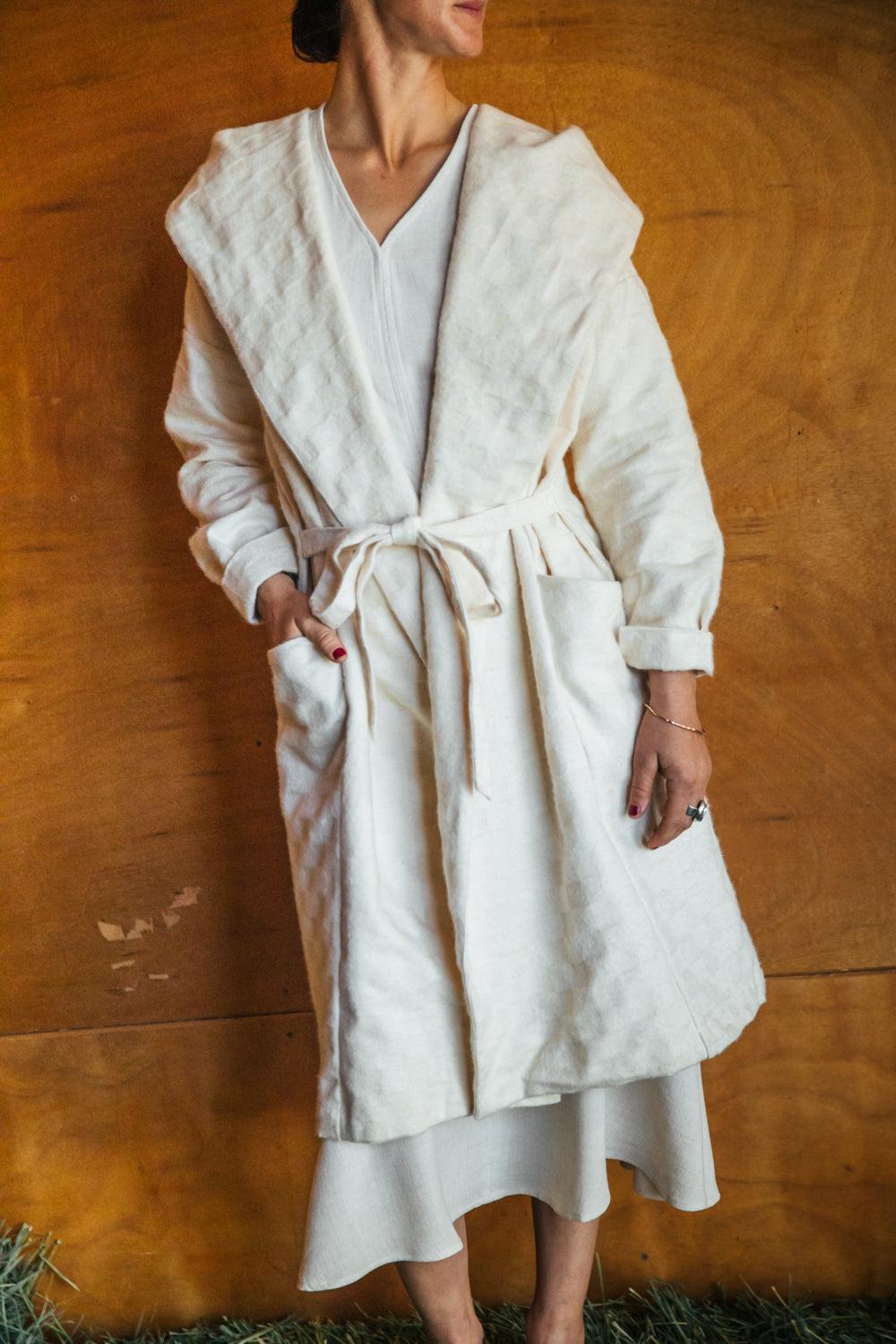 Mantle Jacket in Snow Jacquard Product Image