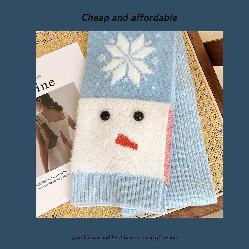 Snowman Scarf Product Image