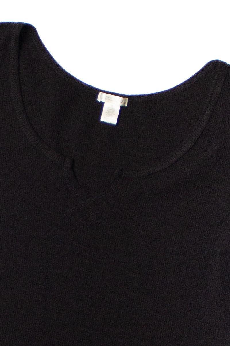 Extended Sizes Black Notch Thermal Tee Product Image