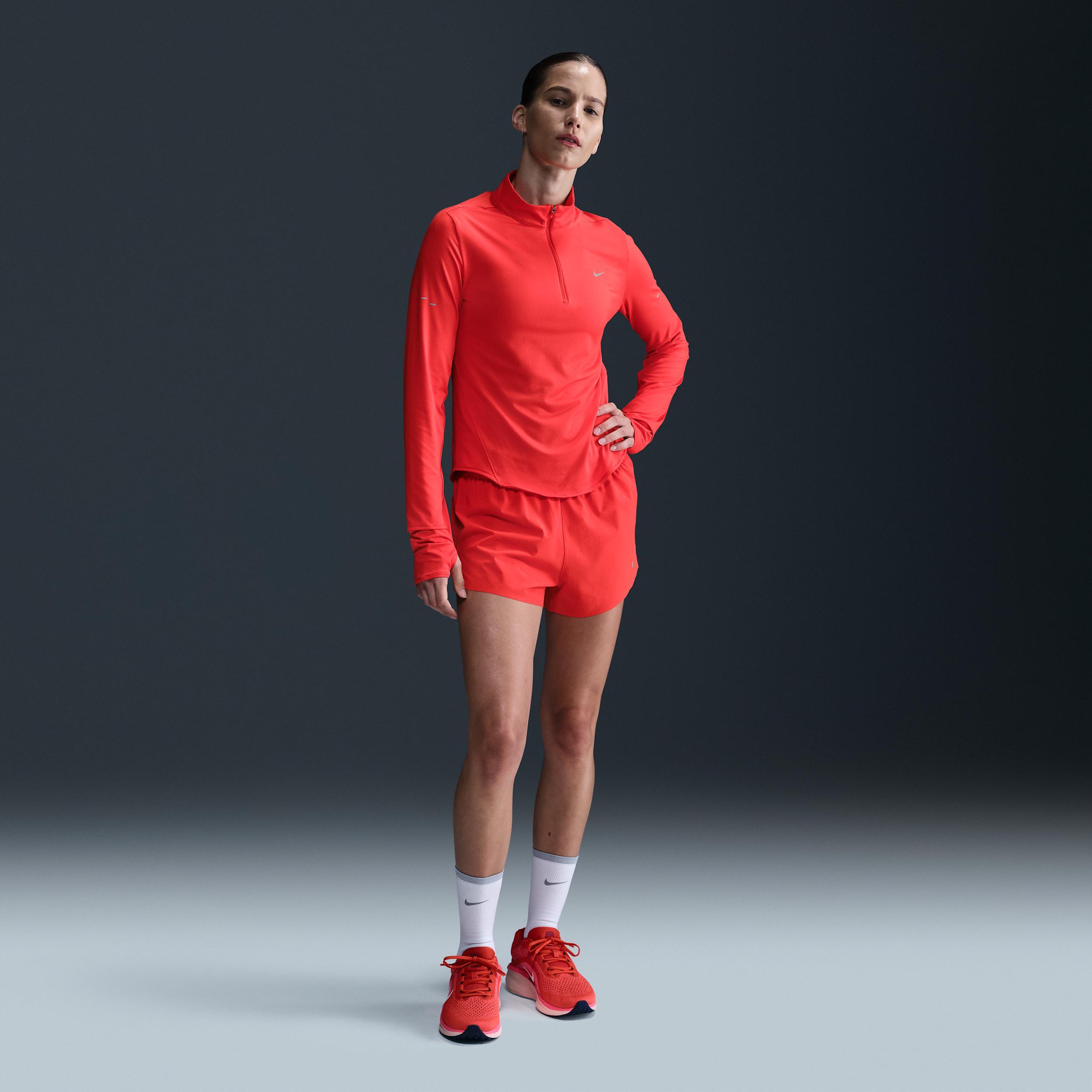 Nike Women's Swift Dri-FIT UV 1/4-Zip Running Top Product Image