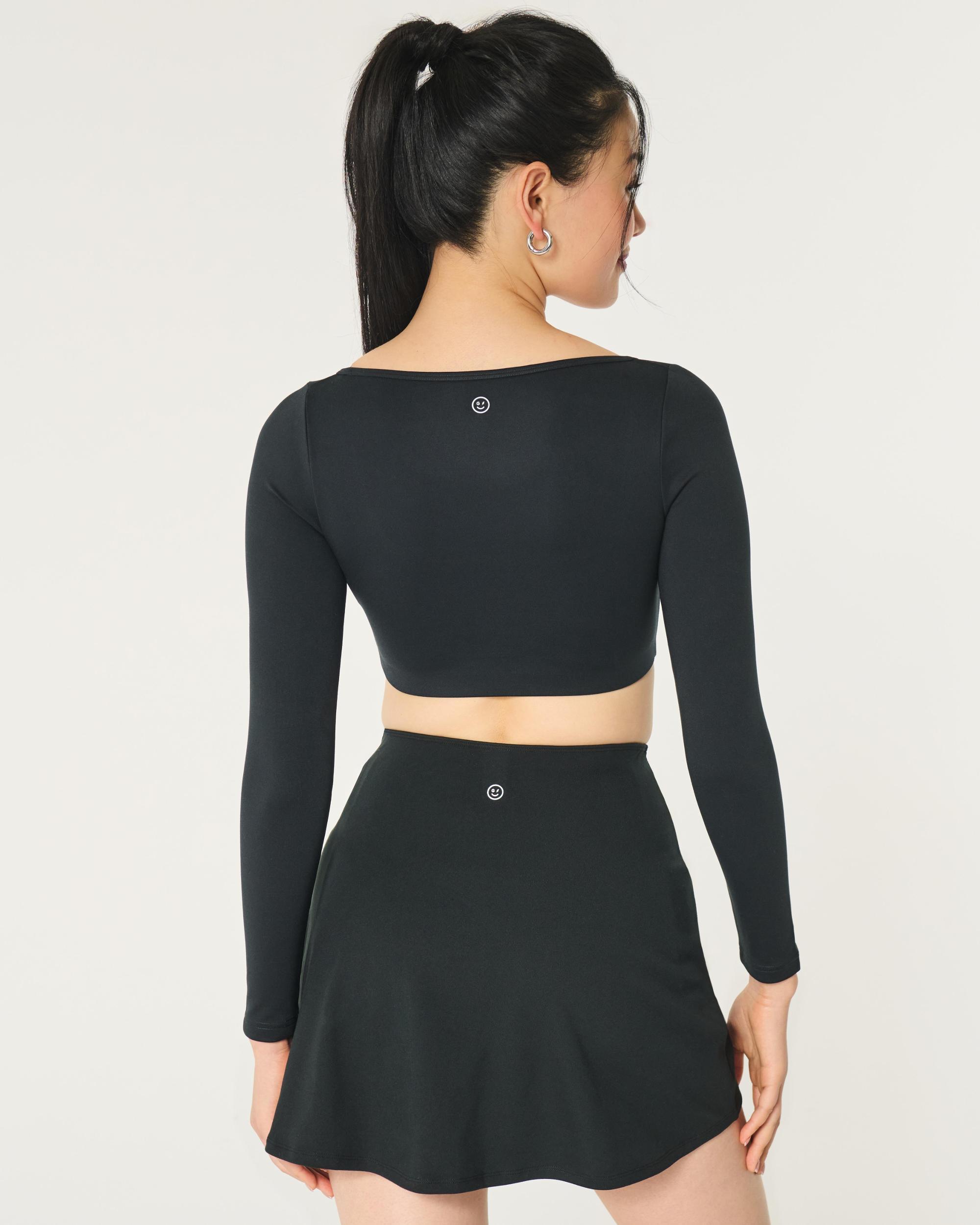 Gilly Hicks Active Recharge Ultra-Crop Long-Sleeve Top Product Image