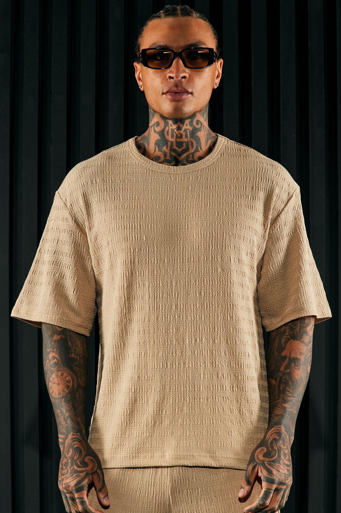 Boca Short Sleeve Tee - Tan Product Image