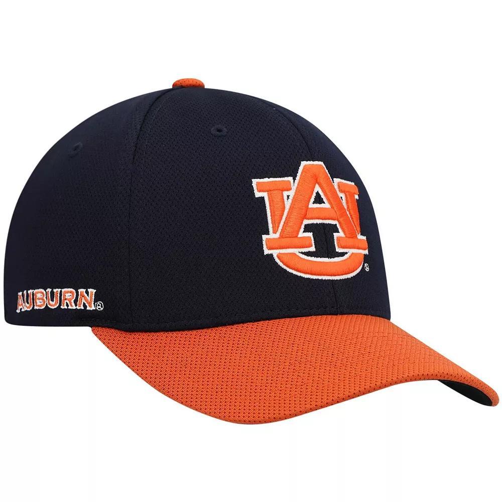 Men's Top of the World Navy/Orange Auburn Tigers Two-Tone Reflex Hybrid Tech Flex Hat, Size: Large/XL, Blue Product Image