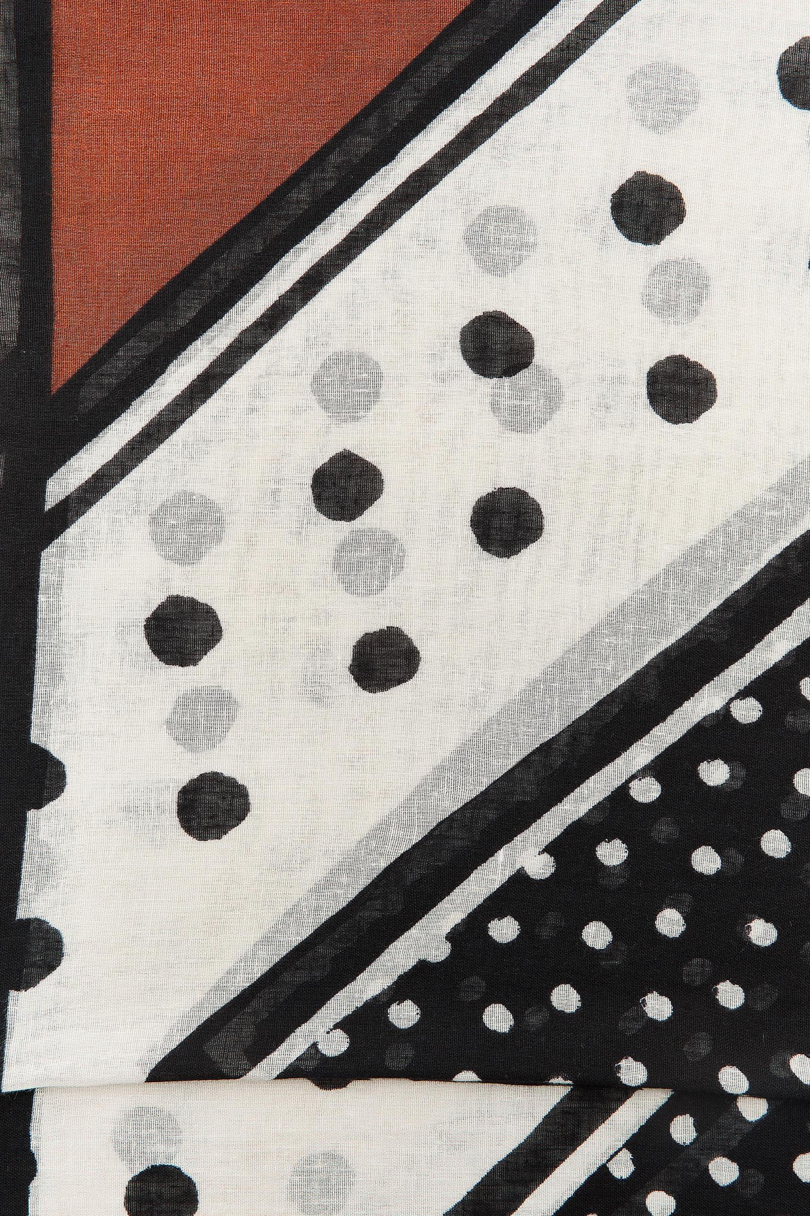 PRINTED COTTON SCARF Product Image