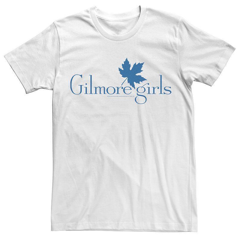 Men's Gilmore Girls Leaf Logo Tee, Size: XXL, White Product Image