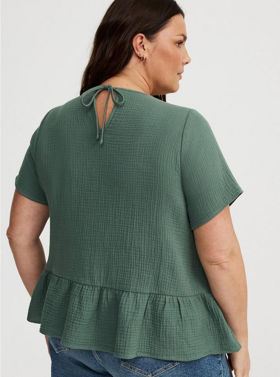 Short Sleeve Tiered Top Product Image