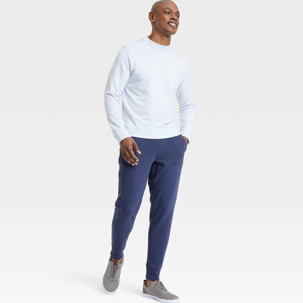 Mens Cotton Fleece Jogger Pants - All In Motion Heathered Product Image