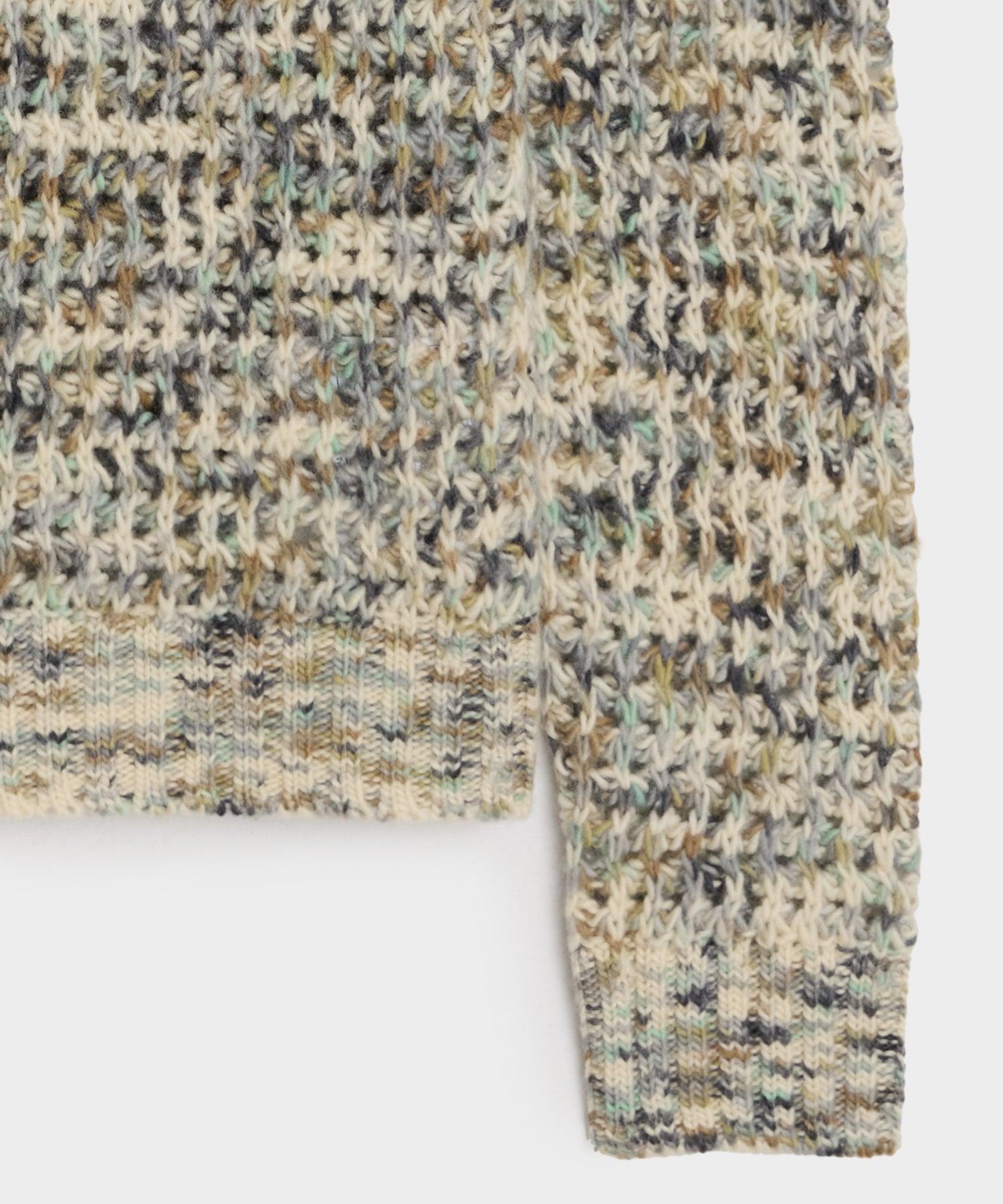 Wool Spacedye Crewneck Sweater Product Image