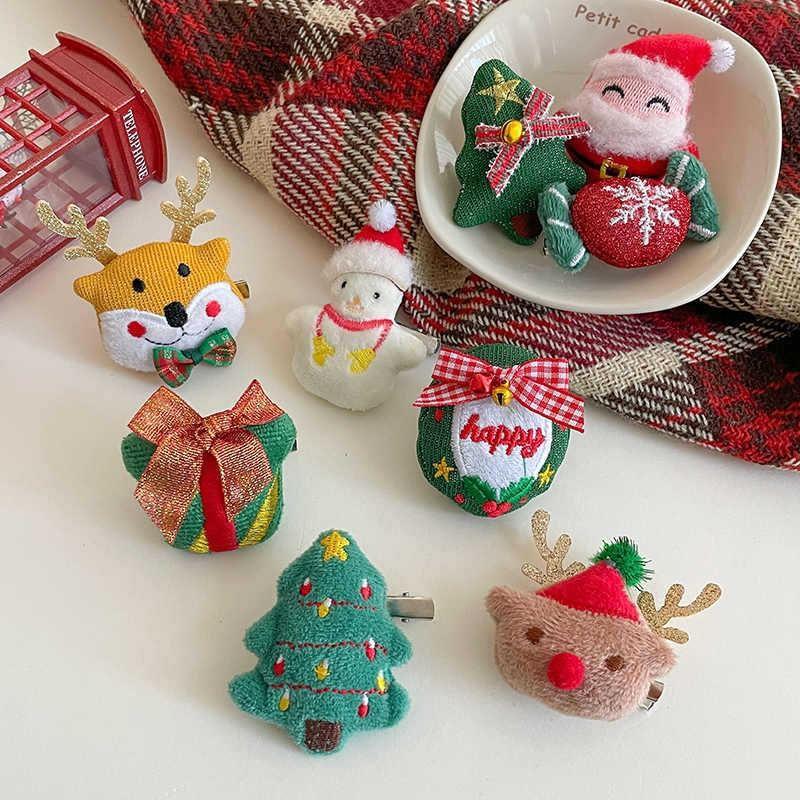 Christmas Fabric Hair Clip (Various Designs) Product Image