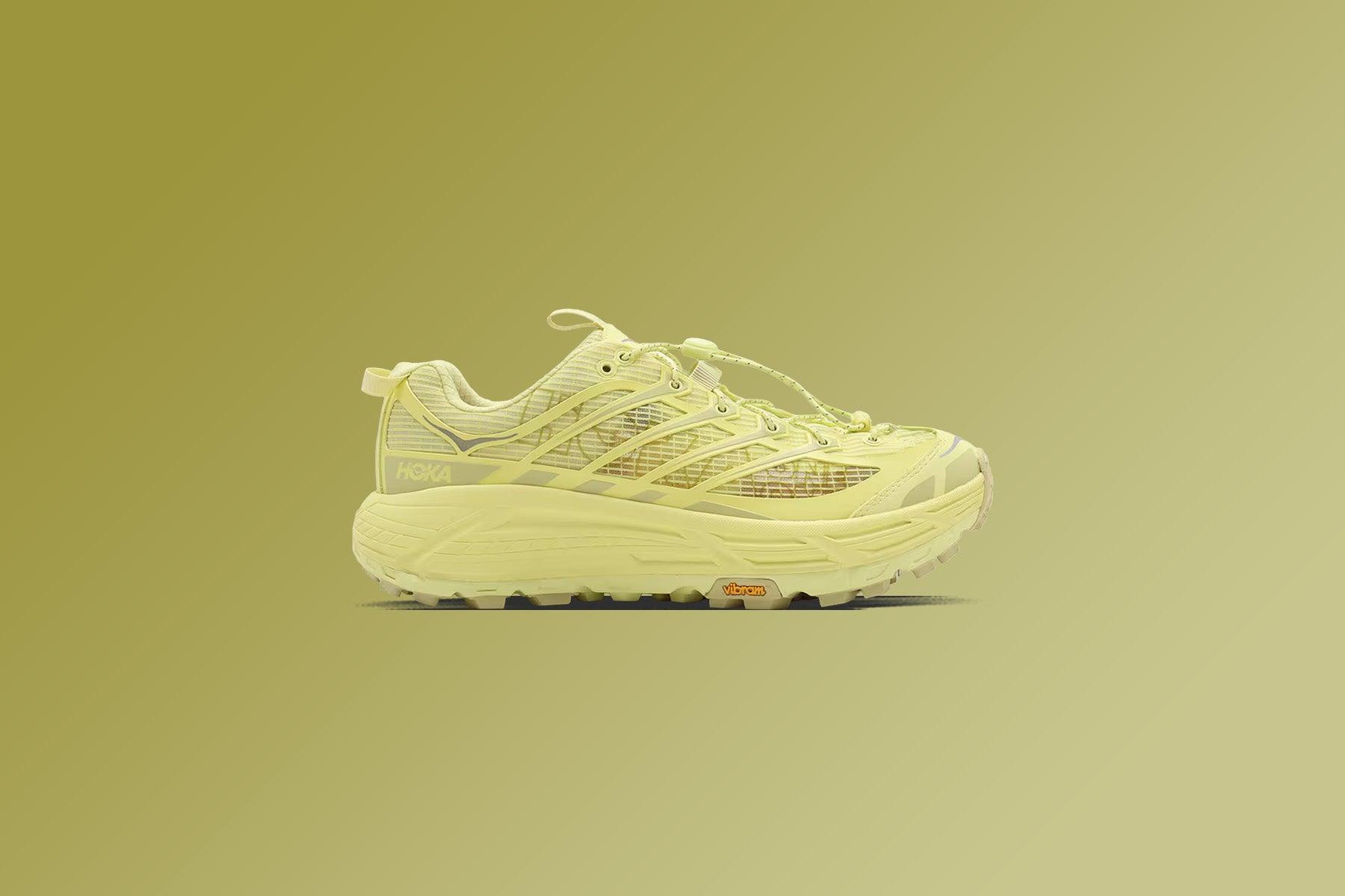 Hoka x JP M32 Mafate Three2 Grid - Yuzu/Cardamom Male Product Image