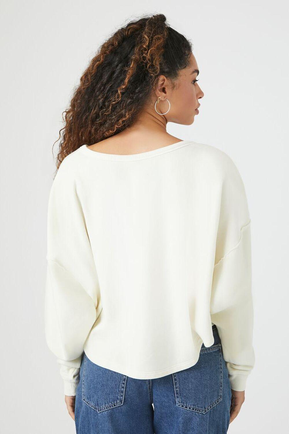 Fleece Drop-Sleeve Pullover | Forever 21 Product Image