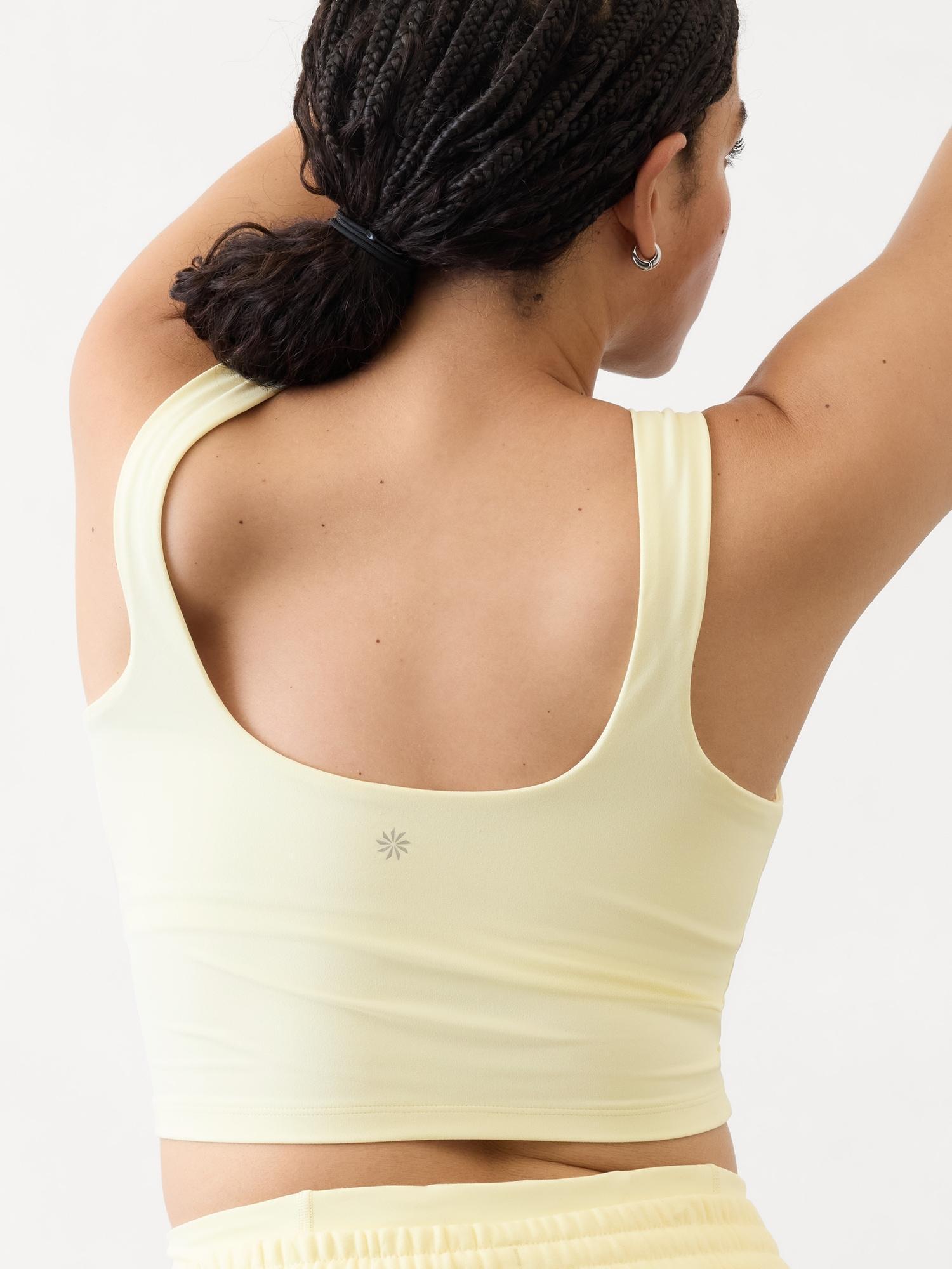 Transcend Square Neck Crop Sports Bra A-C Product Image