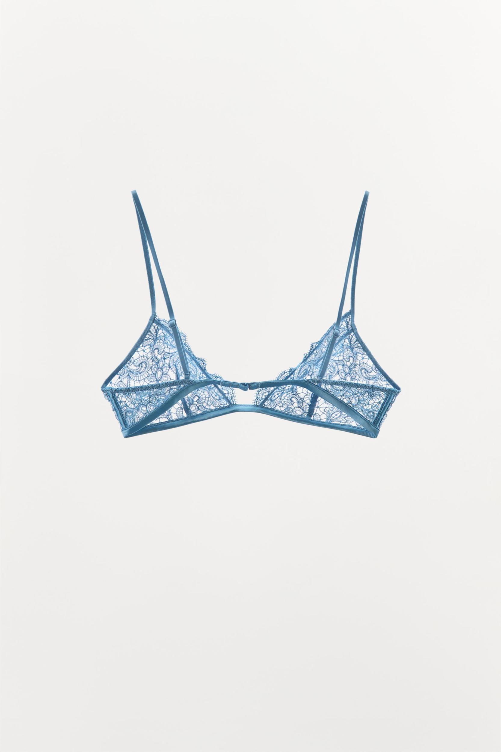 LACE TRIANGLE BRALETTE Product Image
