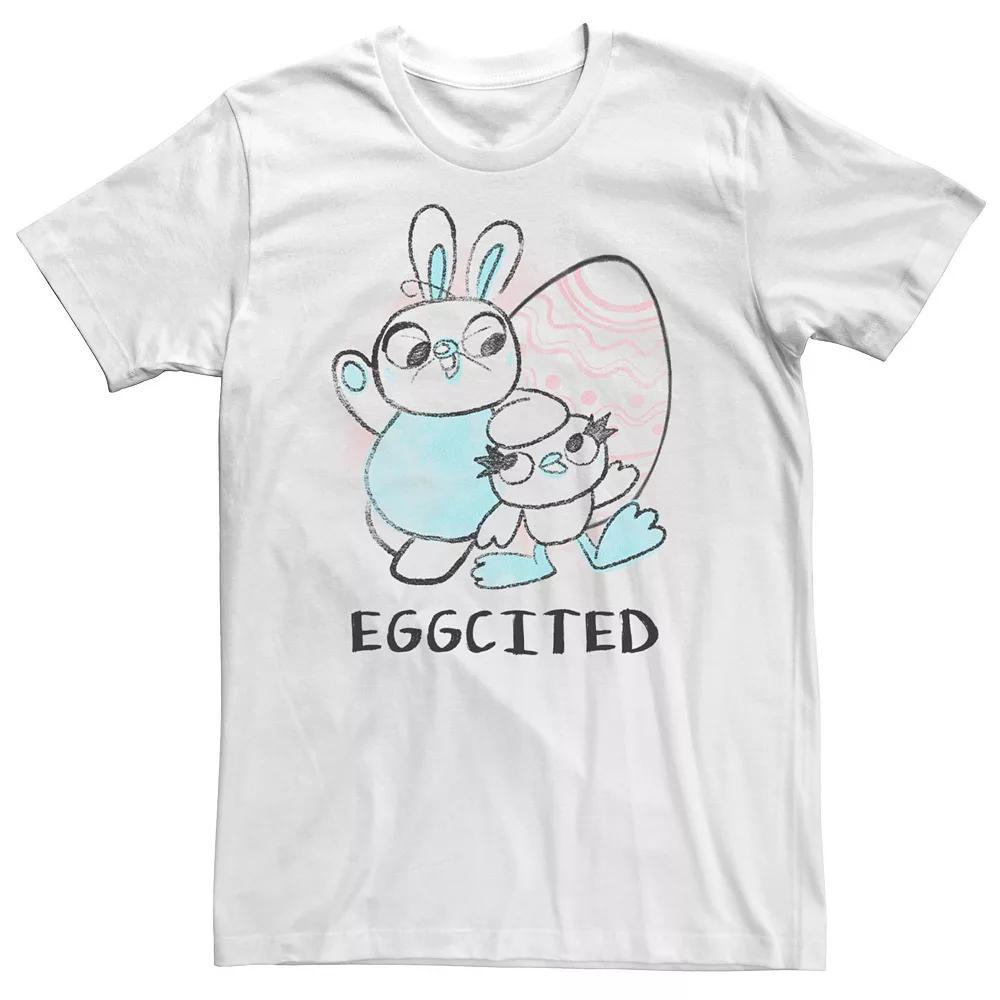 Big & Tall Disney / Pixar Toy Story 4 Easter Ducky And Bunny Eggcited Tee, Men's,  Product Image