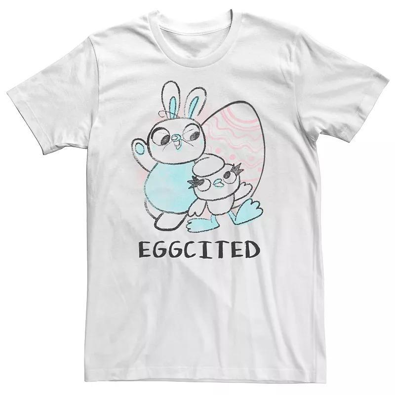 Big & Tall Disney / Pixar Toy Story 4 Easter Ducky And Bunny Eggcited Tee, Men's,  Product Image