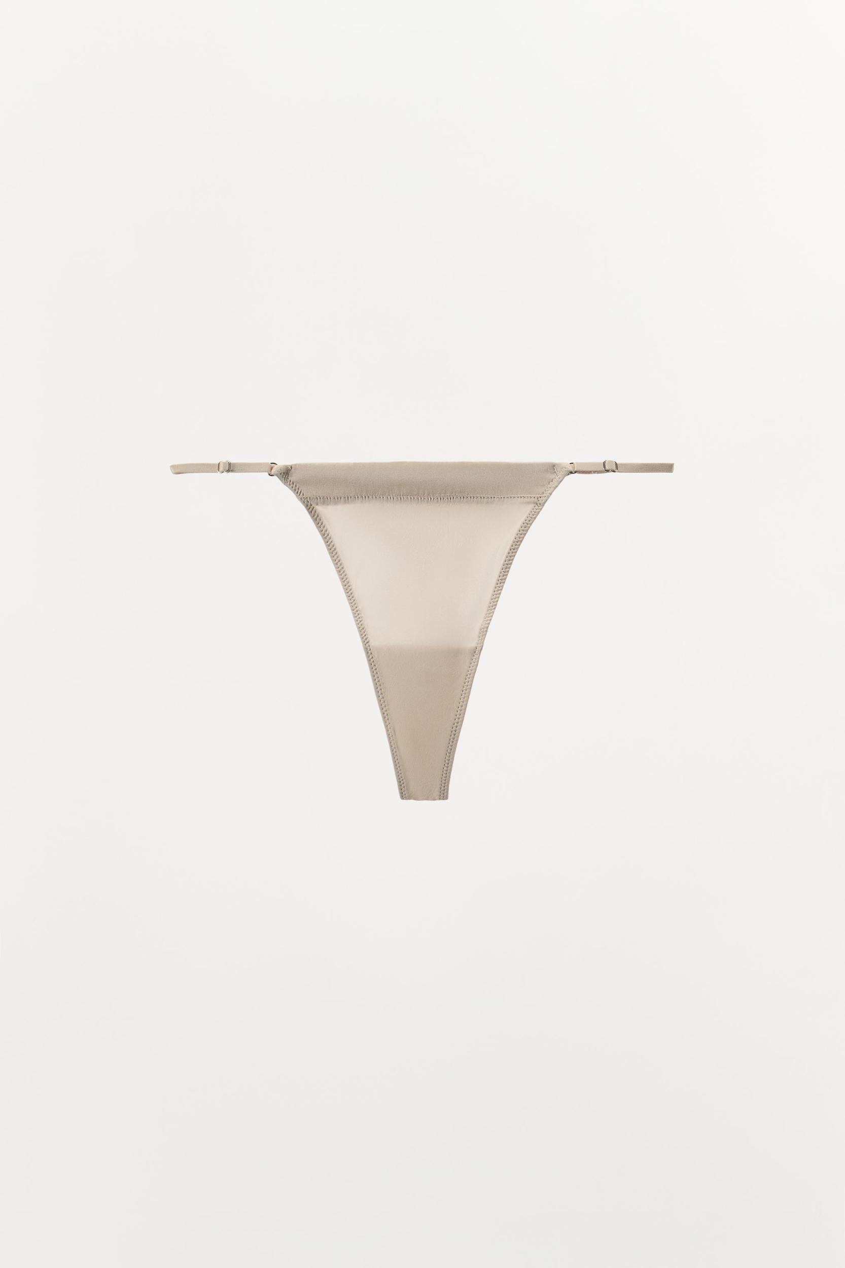 SILK BLEND THONG Product Image