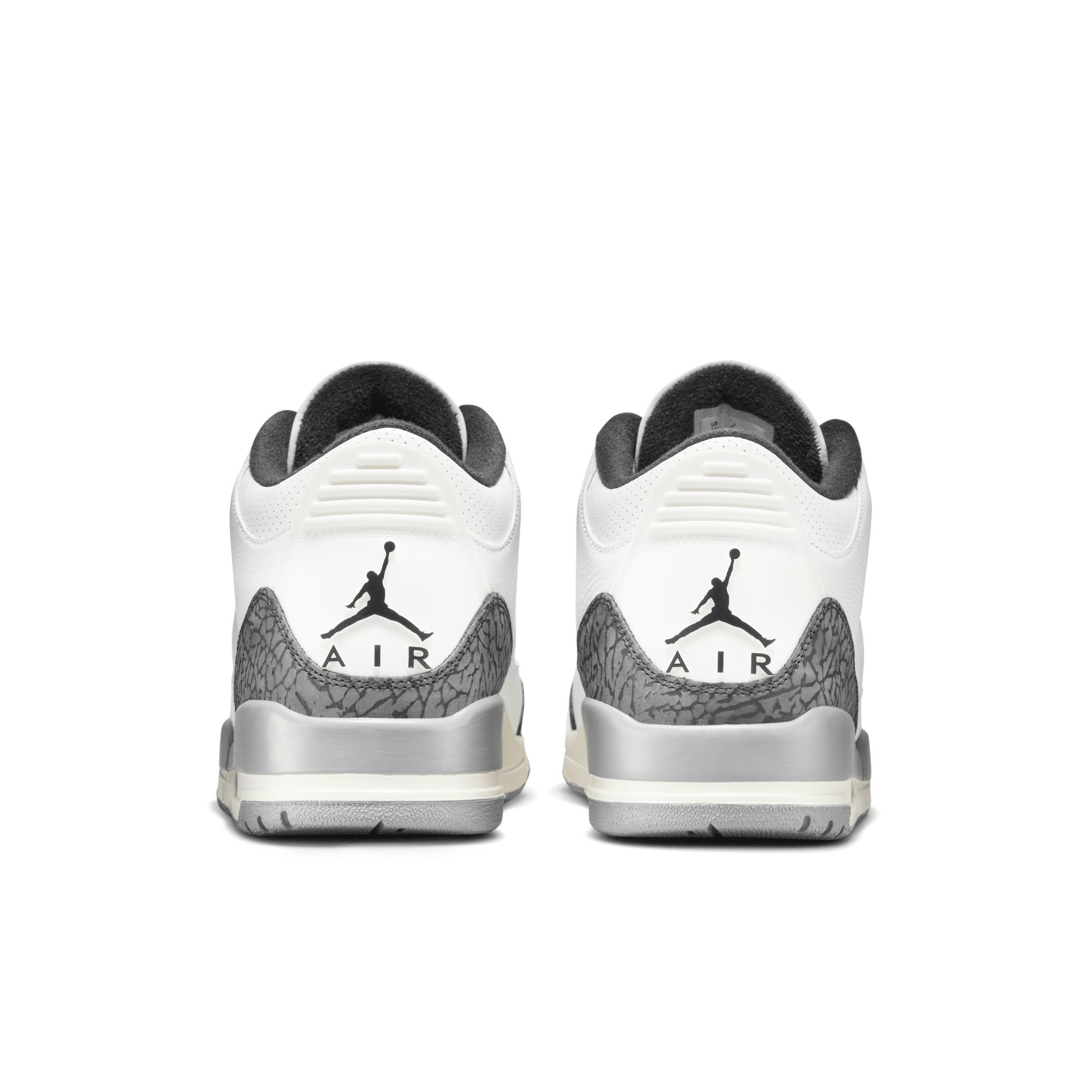 Men's Air Jordan 3 Retro "Cement Grey" Shoes Product Image