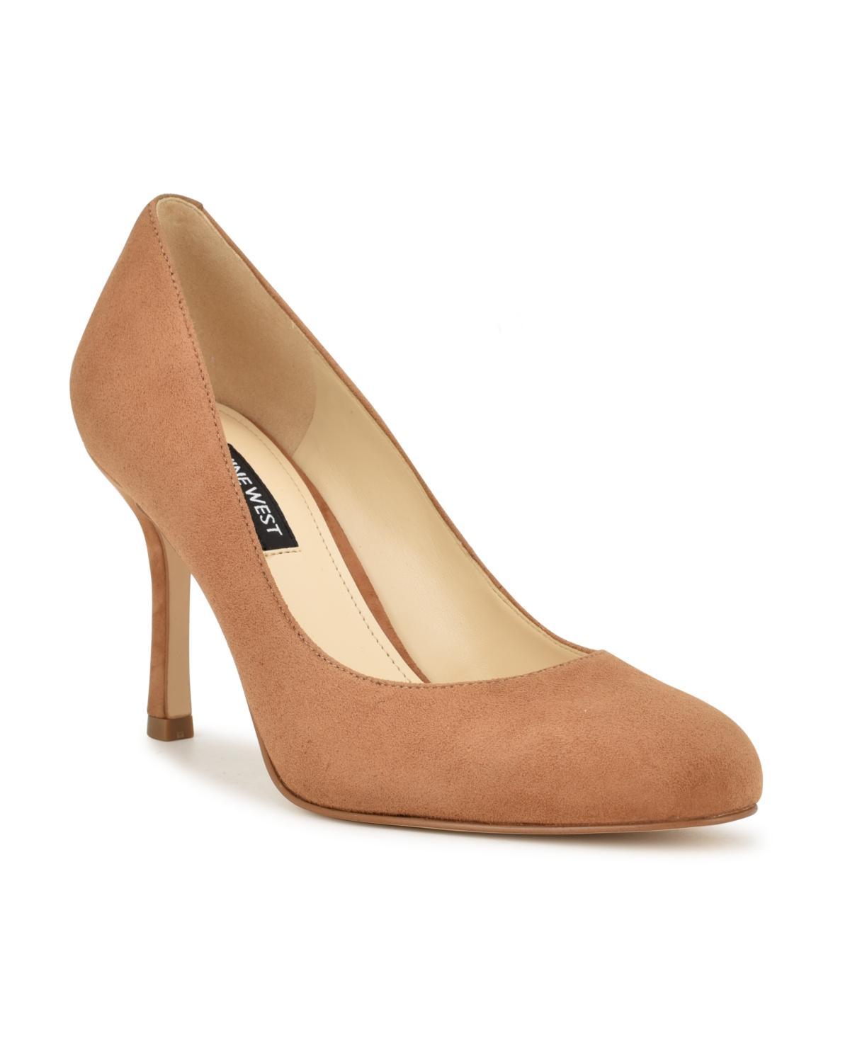 Nine West Ditto (Cognac Suede) High Heels Product Image