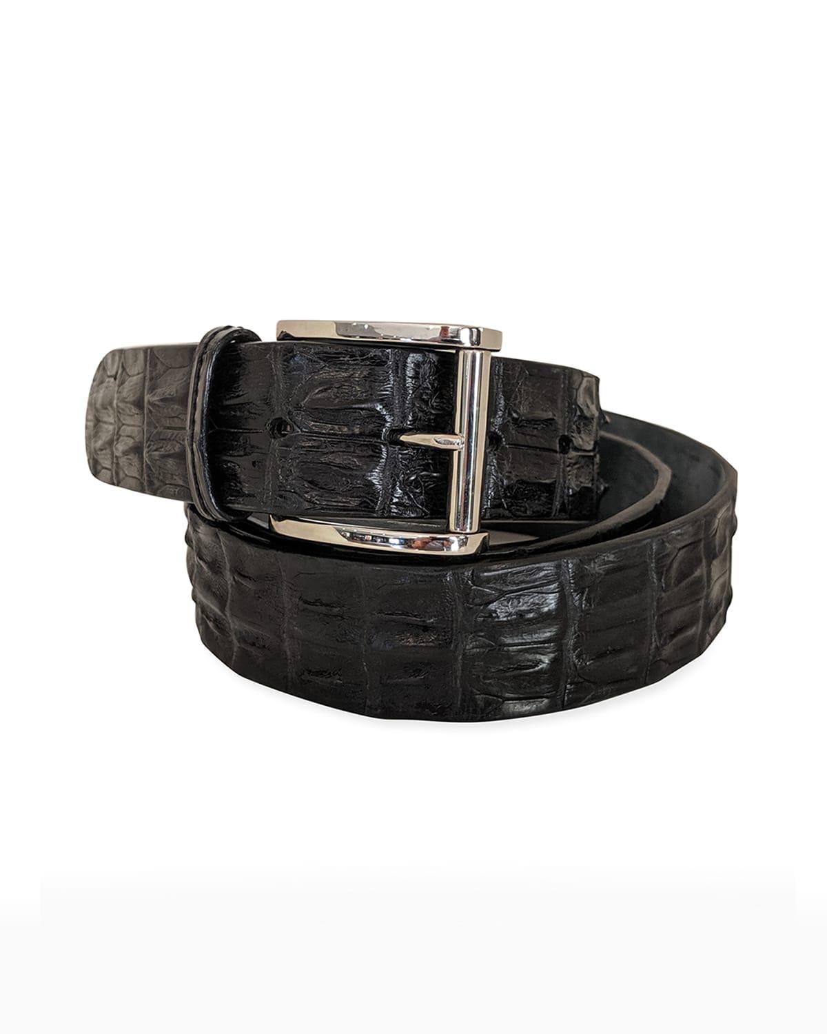 Mens Hornback Crocodile Belt Product Image