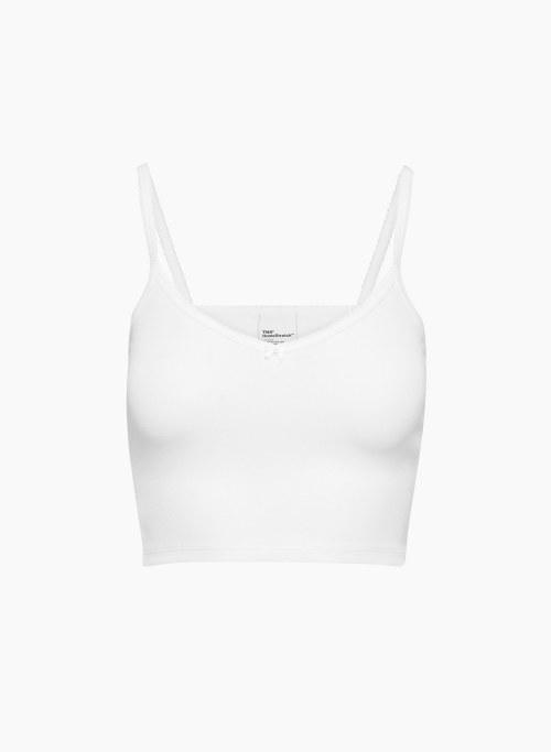 homestretch™ lace v-neck cami waist tank Product Image