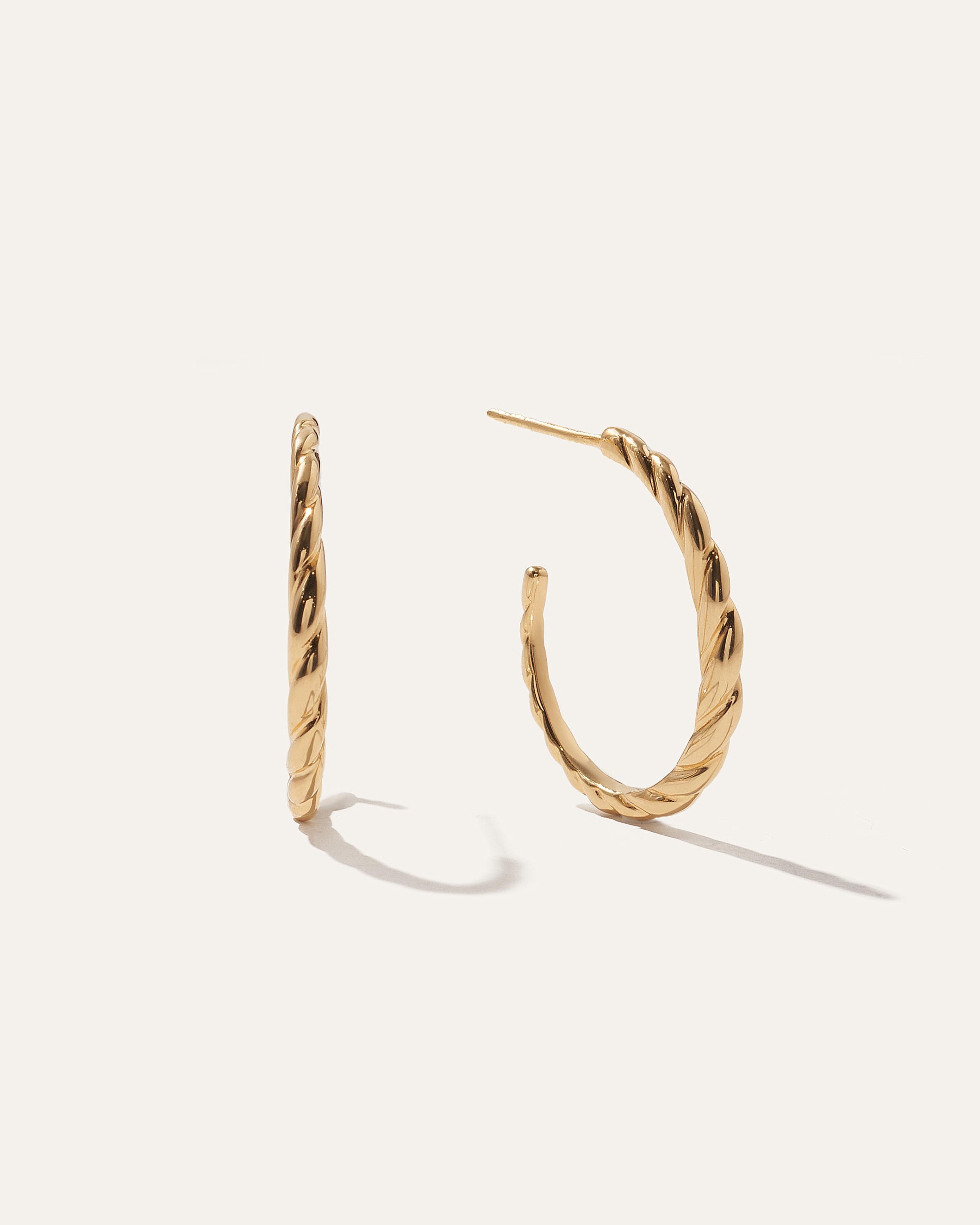 Thin Croissant Dôme Hoops Product Image