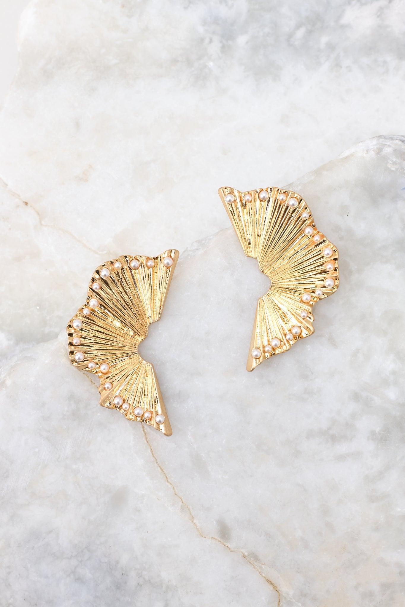 My Inner Goddess Gold Earrings Product Image