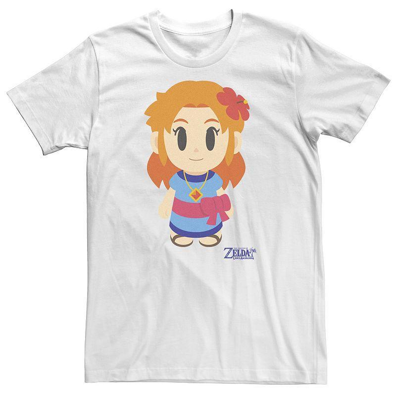 Big & Tall Nintendo The Legend Of Zelda Links Awakening Marin Avatar Style Portrait Tee, Men's, Size: 4XL, White Product Image