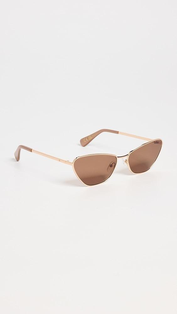 Lele Sadoughi Dolly Wire Frame Sunglasses | Shopbop Product Image