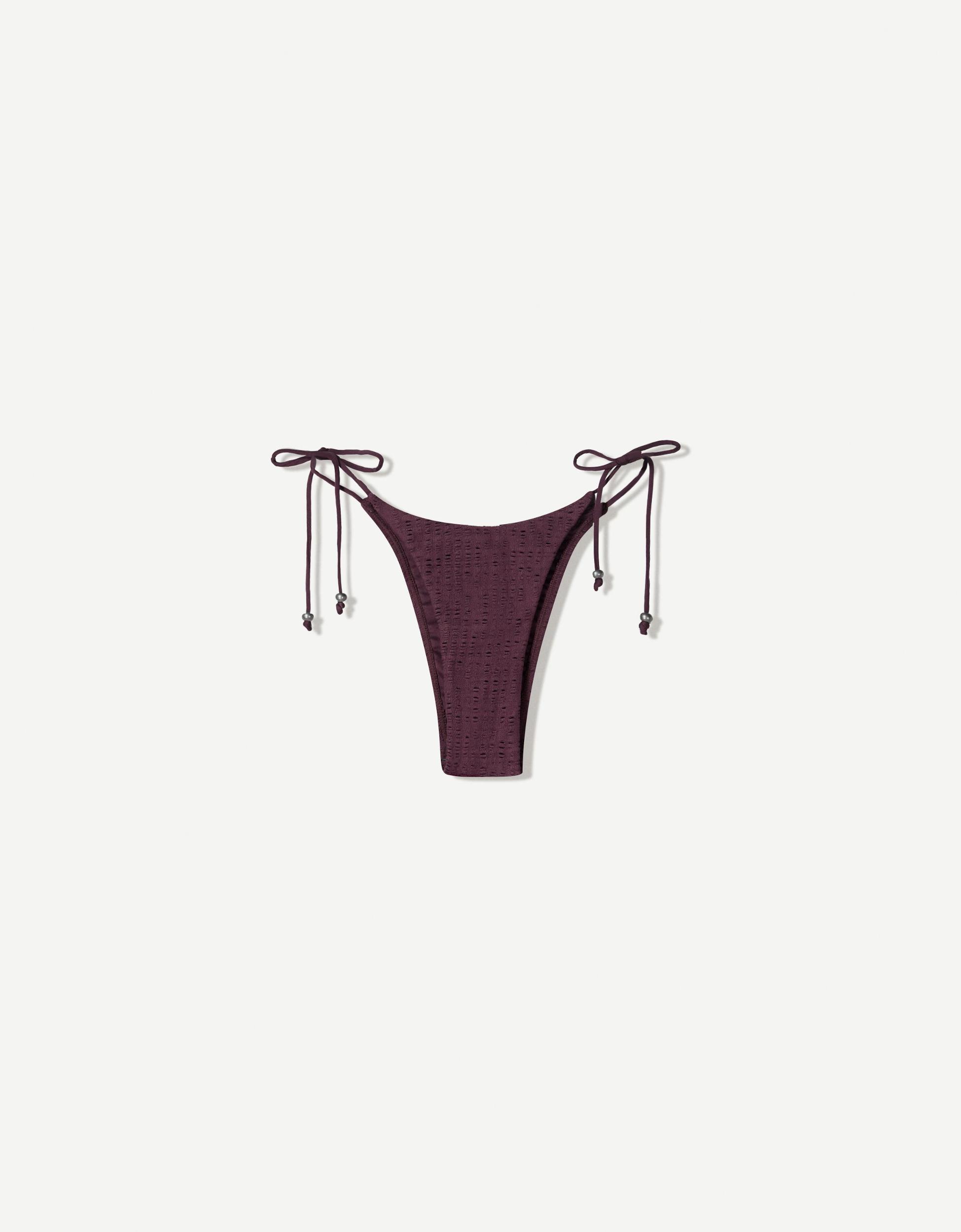 Textured bikini bottoms Product Image