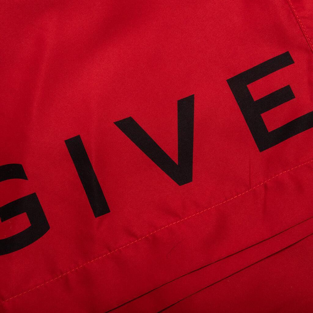 Long Swimwear - Red Male Product Image