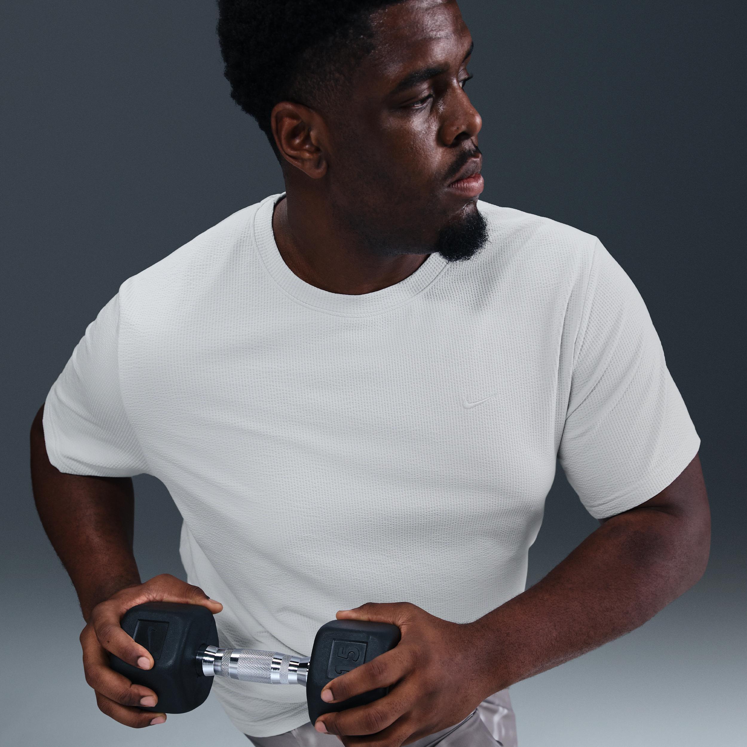 Nike Men's Primary Dri-FIT Seersucker Short-Sleeve Versatile Top Product Image