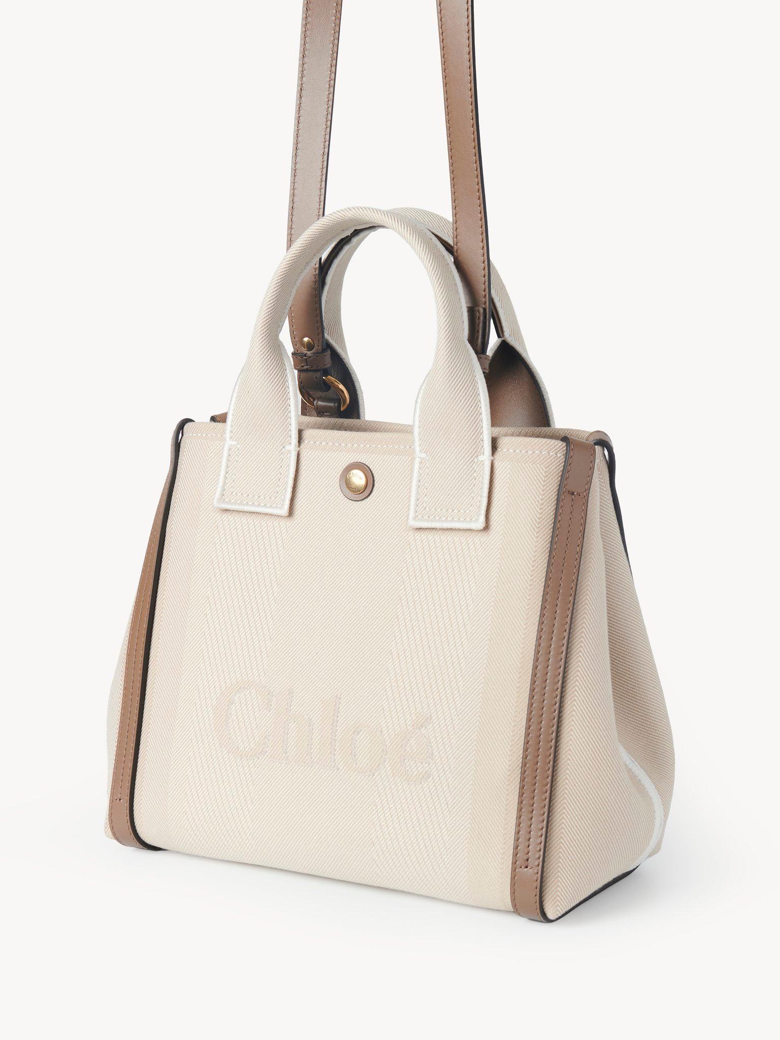 Small Chloé Carry tote bag in canvas Product Image