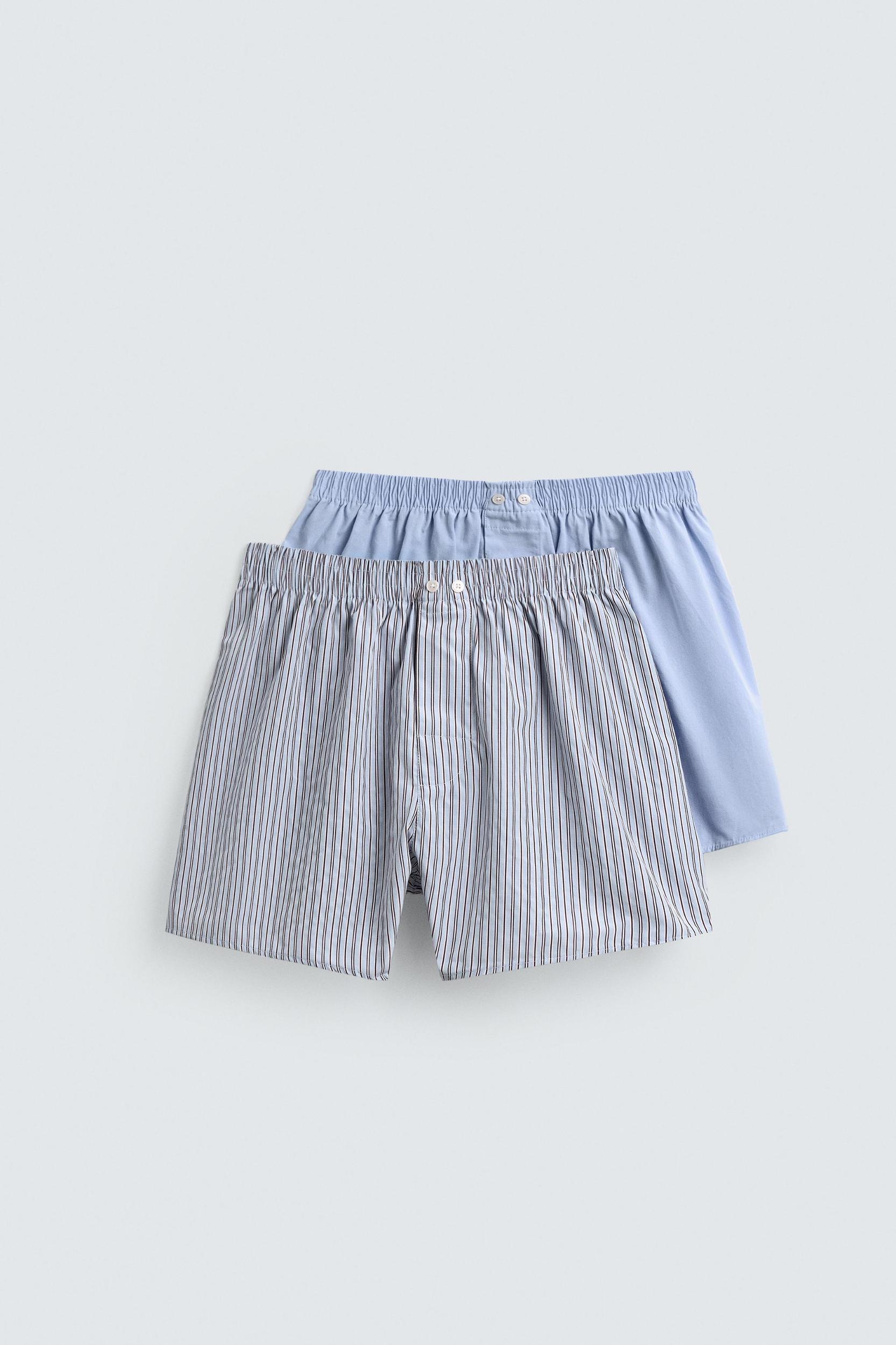 COMBINATION POPLIN BOXERS 2-PACK Product Image