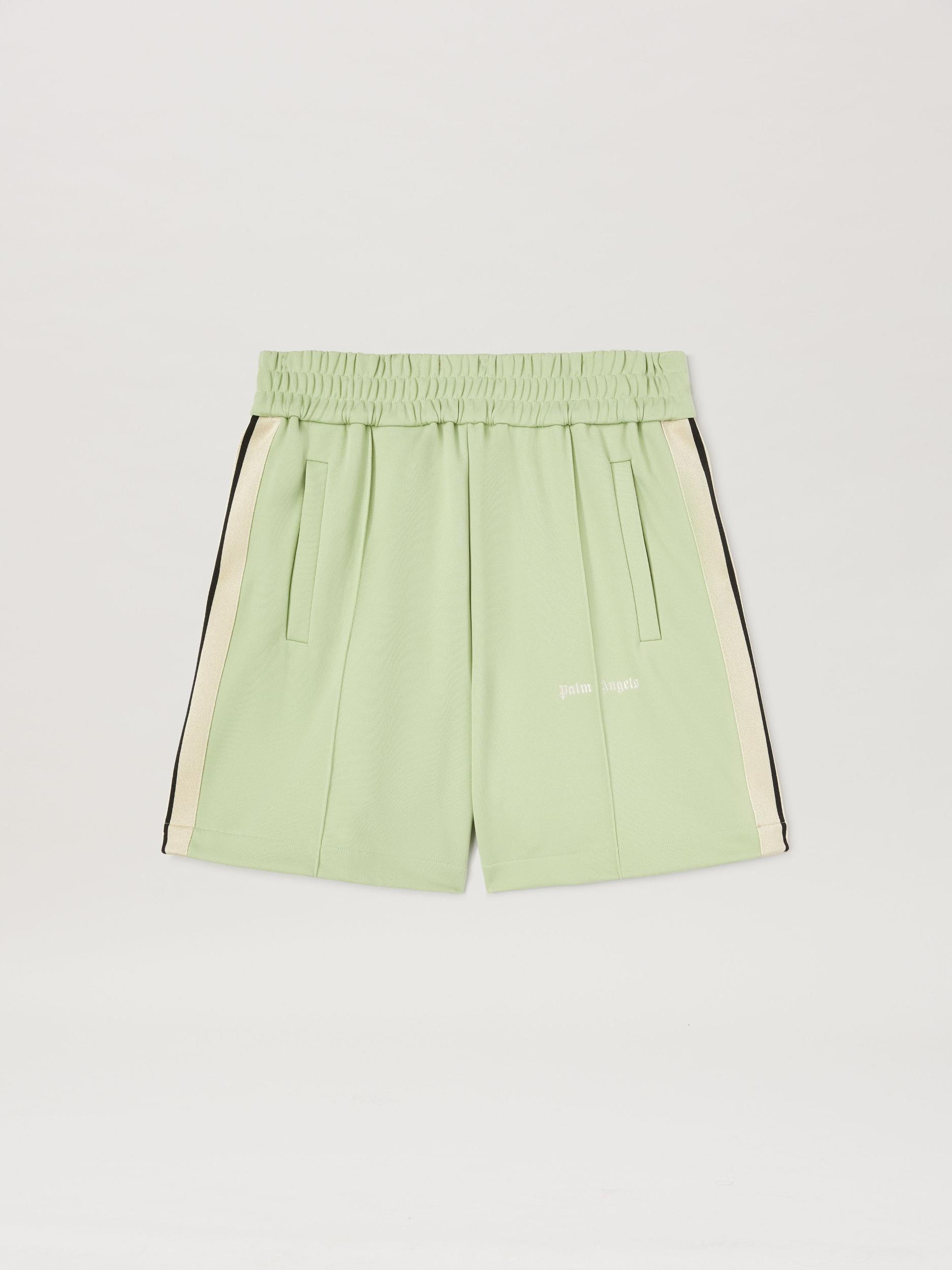 CLASSIC LOGO TRACK SHORTS FOREST GREEN - Product Image