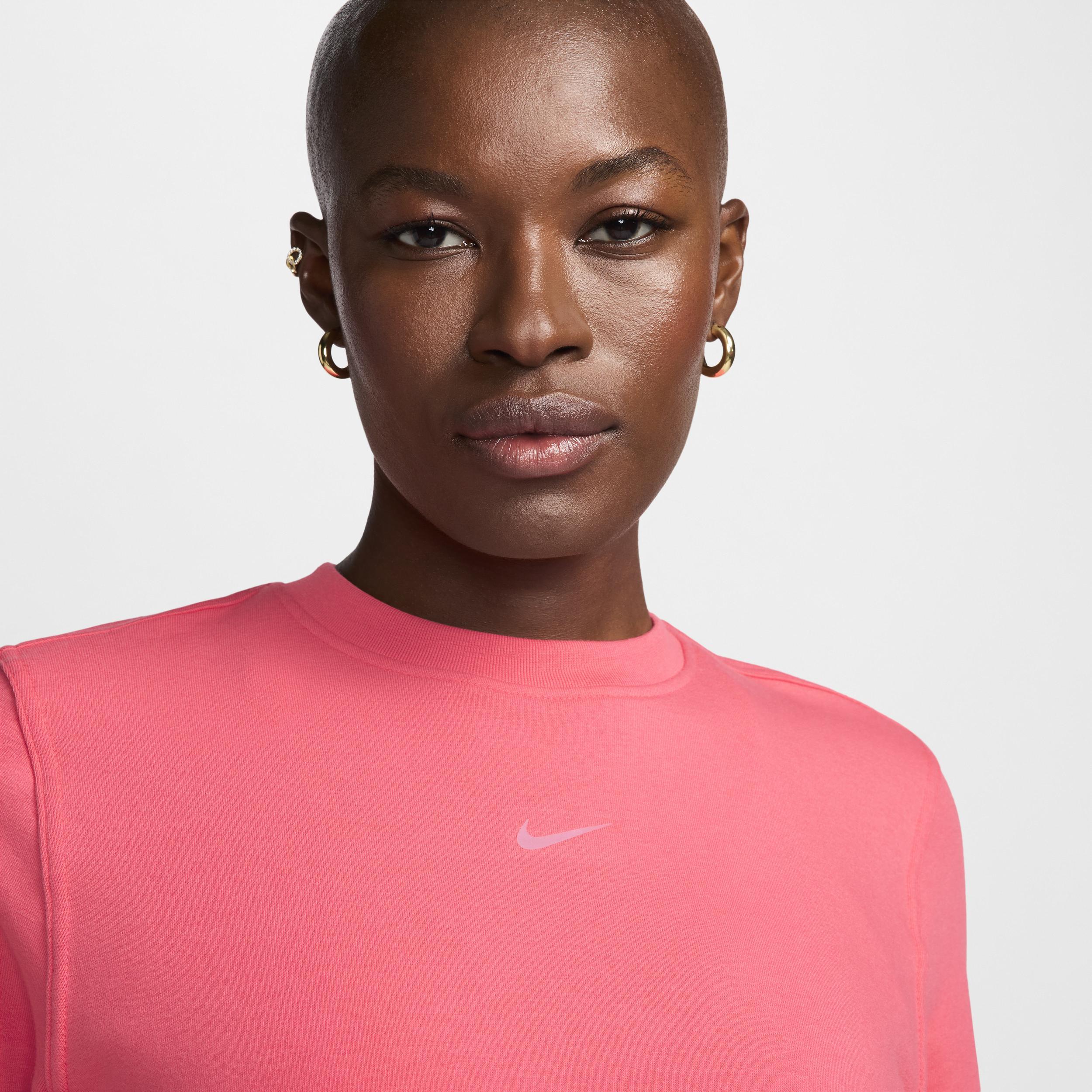 Nike Dri-FIT One Women's Crew-Neck French Terry Sweatshirt Product Image