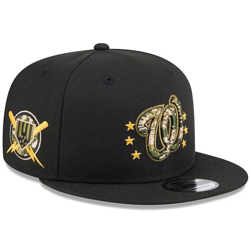 Mens New Era Washington Nationals 2024 Armed Forces Day 9FIFTY Snapback Hat Product Image