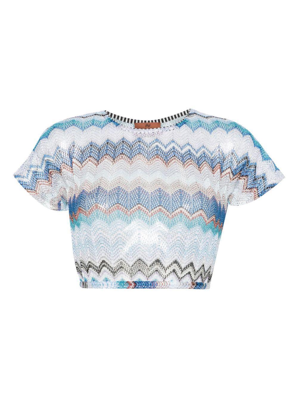 zigzag crop top Product Image