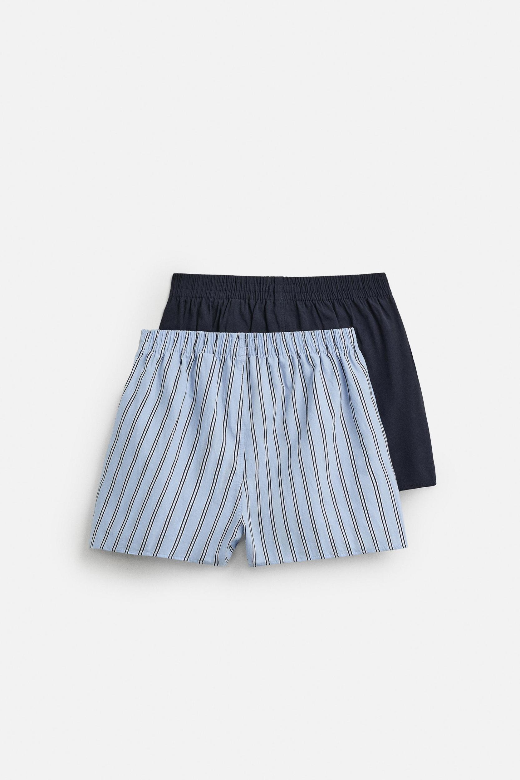 COMBINATION POPLIN BOXERS 2-PACK Product Image