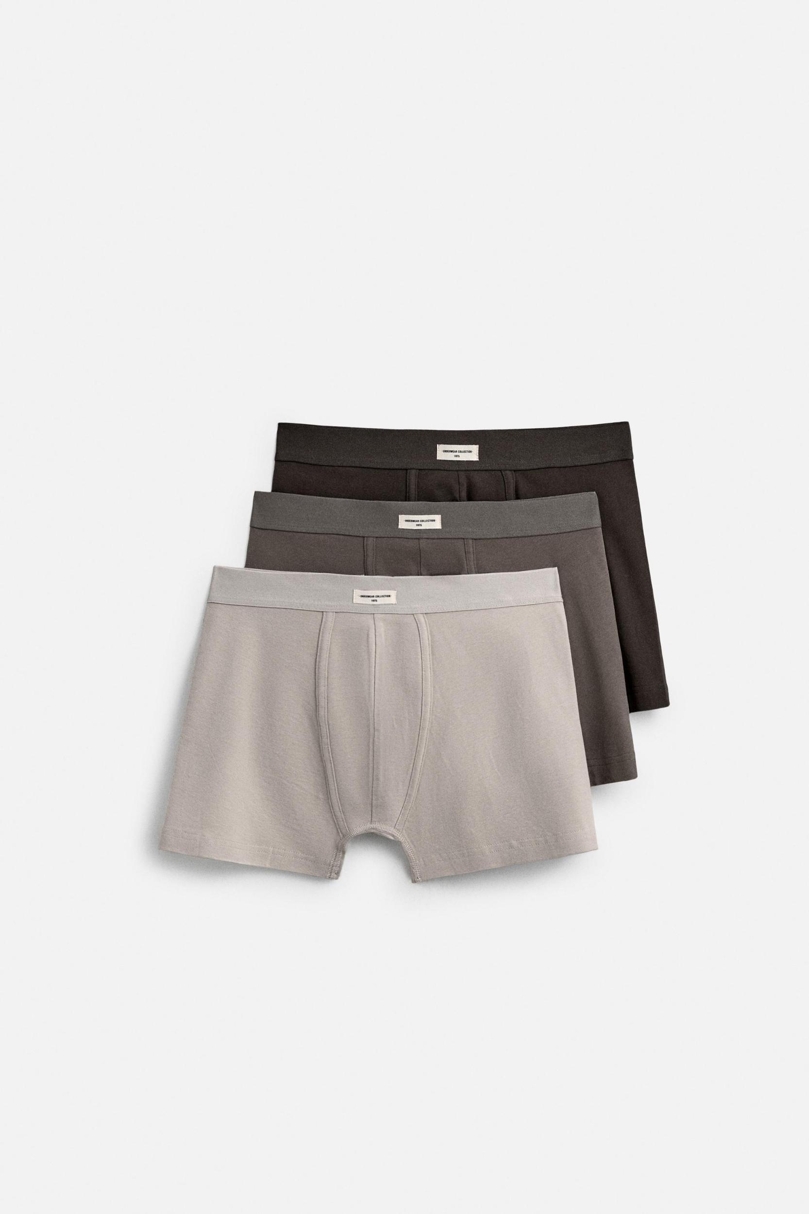 SOFT BOXER BRIEFS 3-PACK Product Image