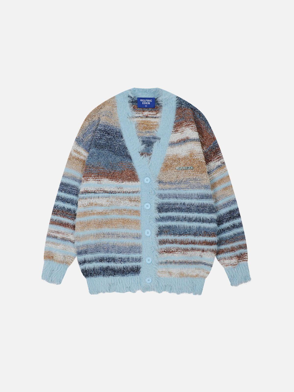 Aelfric Eden Fringe Stripe Cardigan Female Product Image