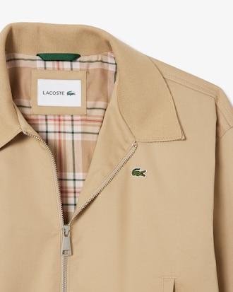 Double Collar Stretch Gabardine Jacket Product Image