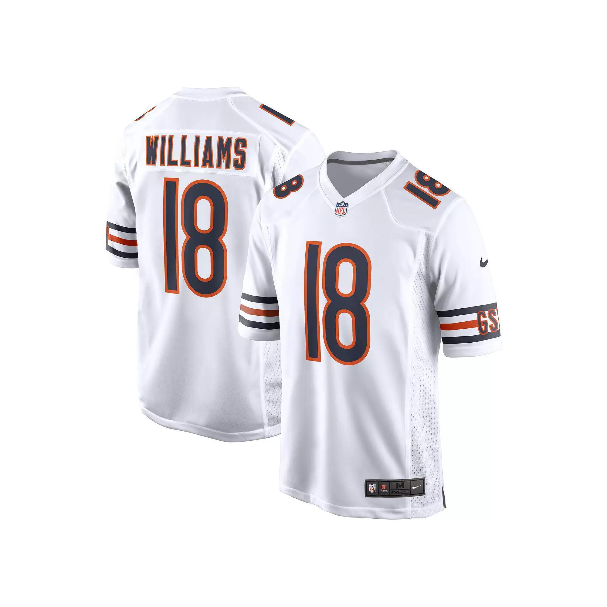 Caleb Williams Chicago Bears Nike Mens NFL Game Jersey | 67NMCBGR7QF-DZ8 Product Image