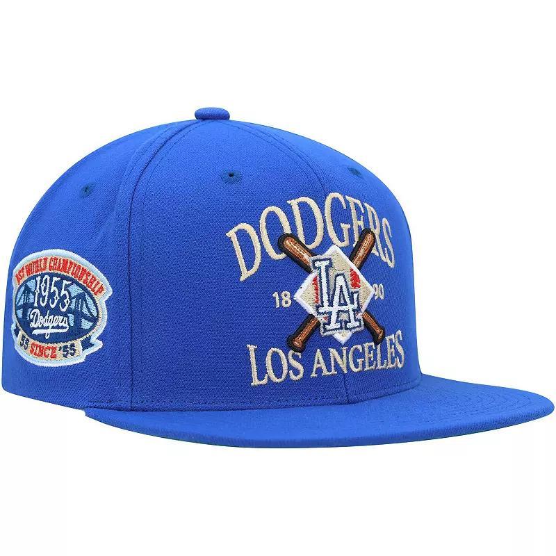 Mens Mitchell & Ness Royal Los Angeles Dodgers Grand Slam Snapback Hat Product Image