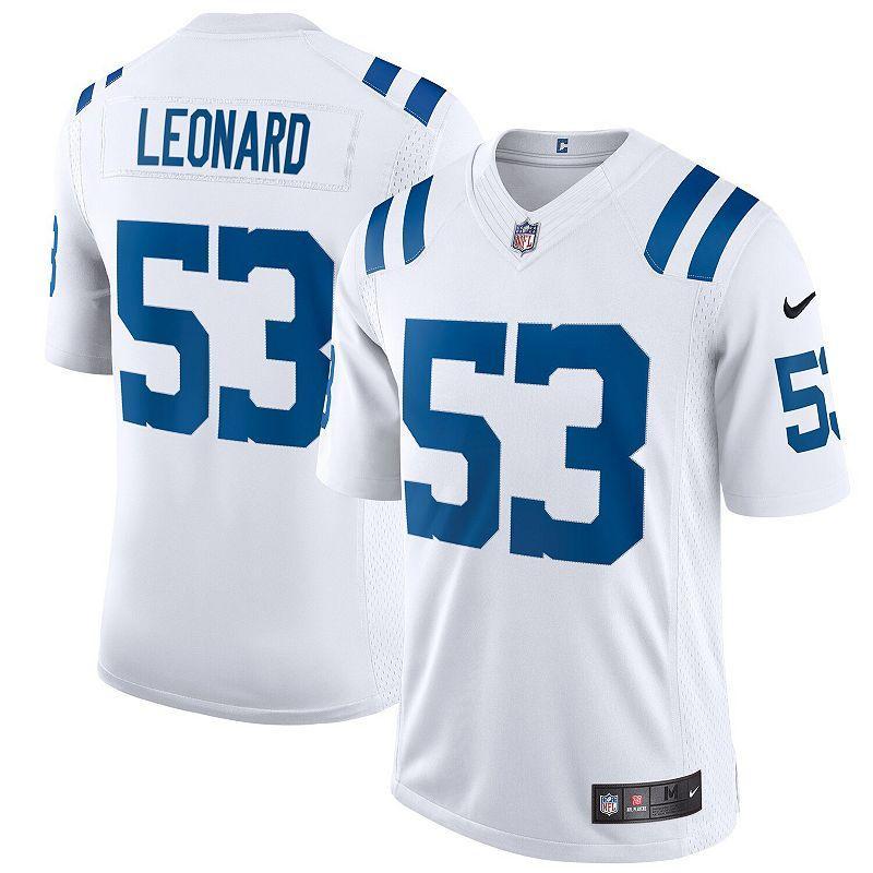 Mens Nike Shaquille Leonard Indianapolis Colts Vapor Limited Jersey Product Image