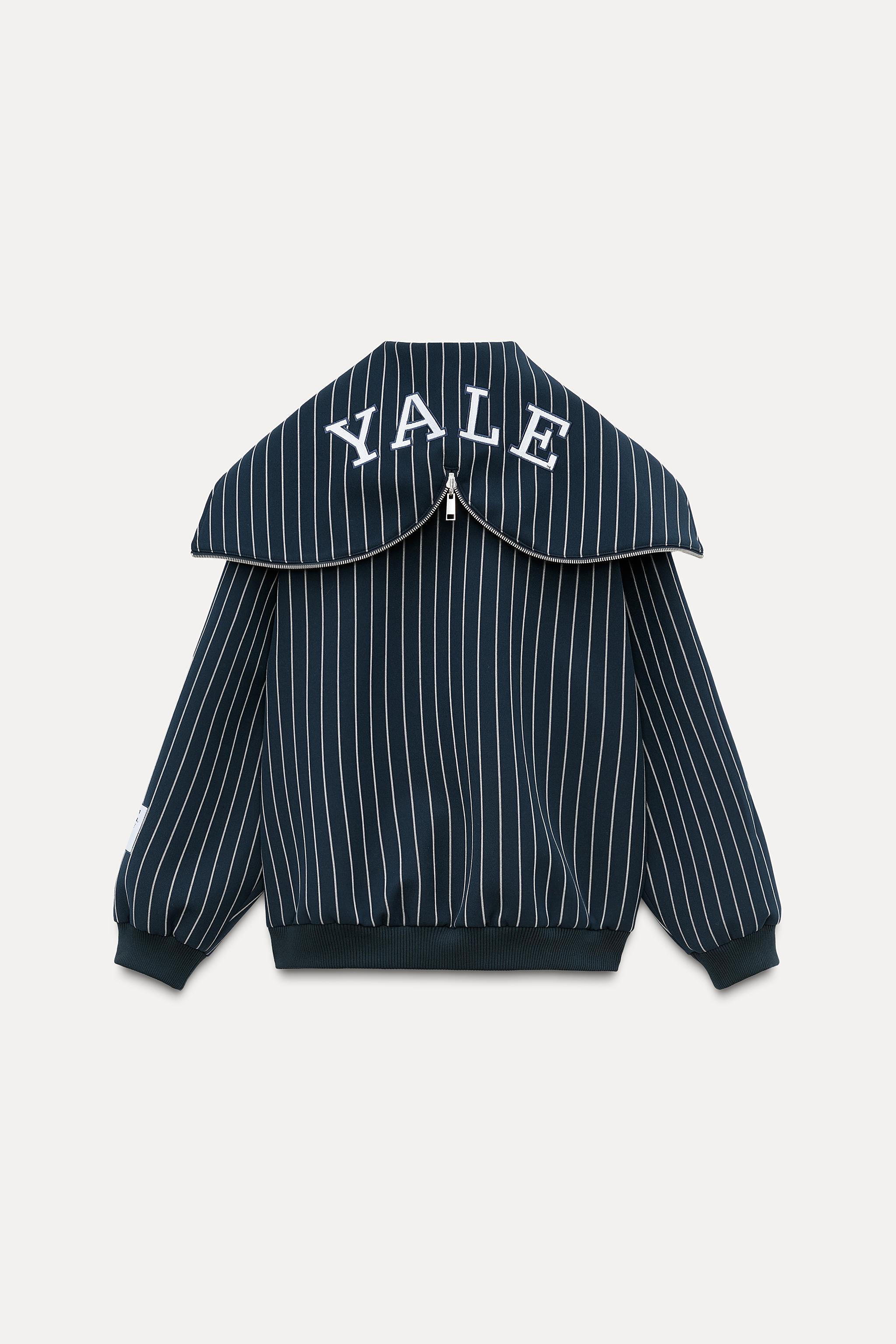 YALE™ STRIPE BOMBER JACKET Product Image