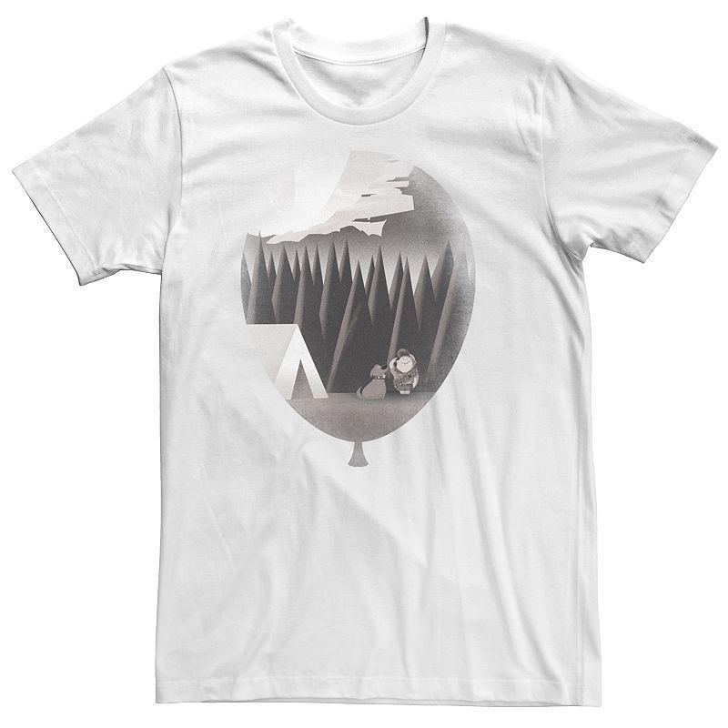 Disney / Pixar's Up Men's Balloon Tee, Size: Medium, White Product Image