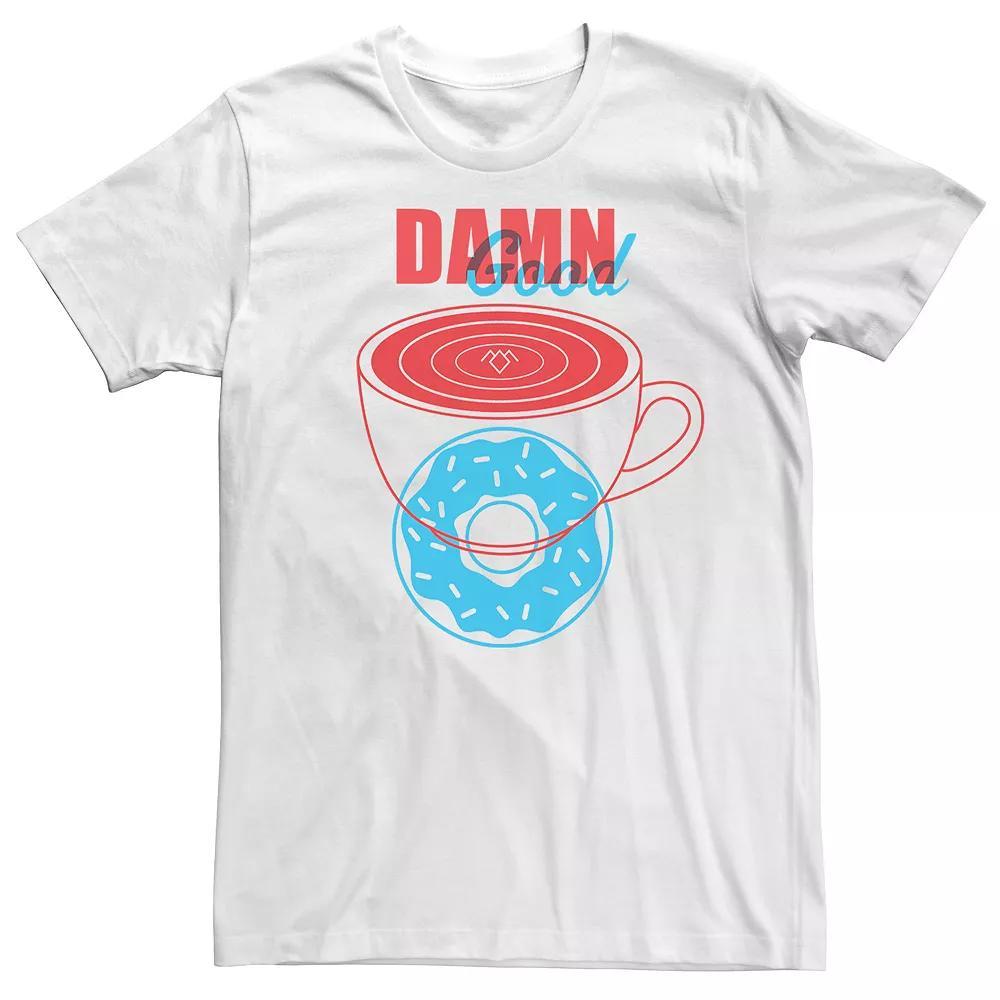 Men's Twin Peaks Donut Tee, Size: Medium, White Product Image