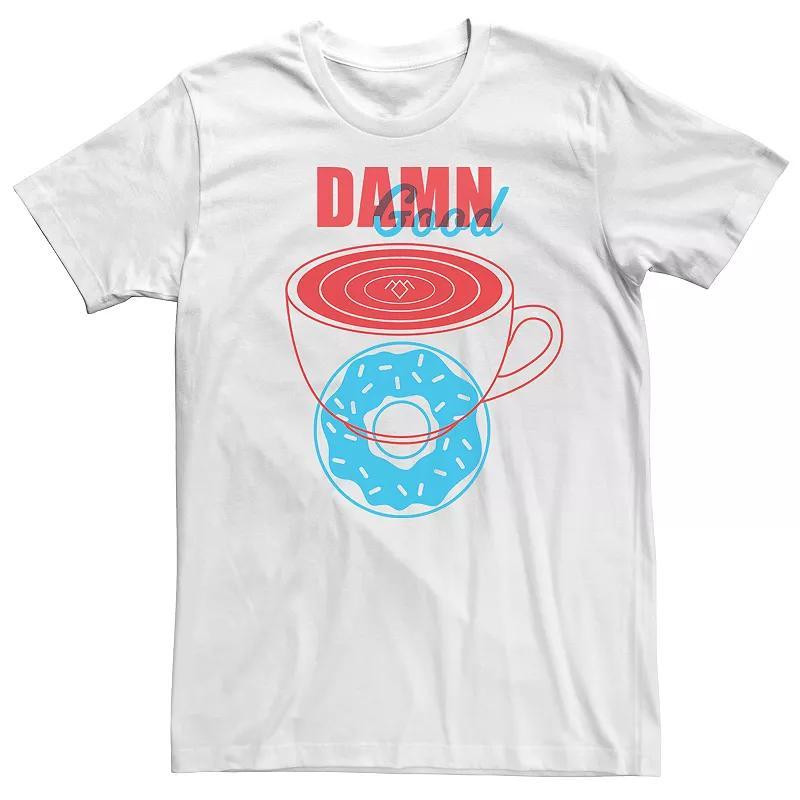 Men's Twin Peaks Donut Tee, Size: Medium, White Product Image